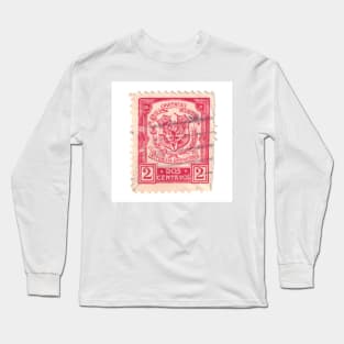 Dominican Republic Stamp, 1925 Long Sleeve T-Shirt